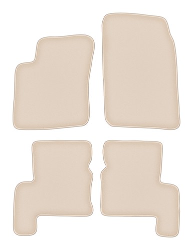 Tapis sol velours beige - tapis,