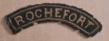 Insigne Ancien Ecusson Tissu Titre D'epaule ROCHEFORT