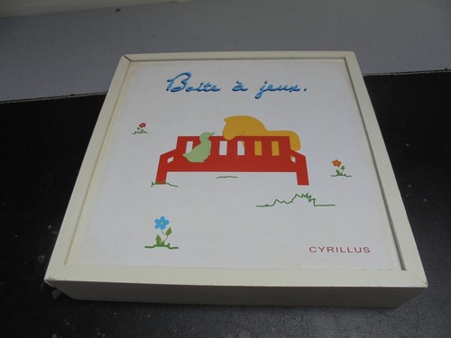 Boîte jeux bois enfants - boîte,