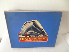 coffret train HORBY O - 1E MOTRICE SNCF 20 V avec wagons rails et transfo