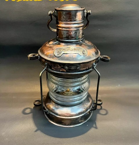 Ancienne lampe pétrole - lampe, à