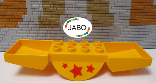 Lego duplo bascule - bascule, jaune