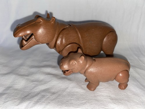 Playmobil hippopotame son - hippopotame, et