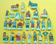 * 28 FEVES SANTONS   CRECHE  SAINTE NUIT PROVENCALE  série complète ....ref. C10