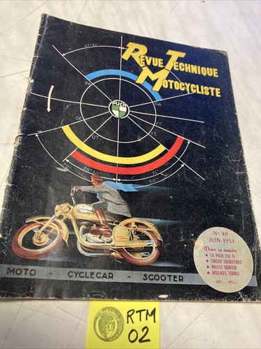 Revue technique motocycliste - revue,
