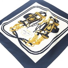 HERMES Carre plissé BRIDES de