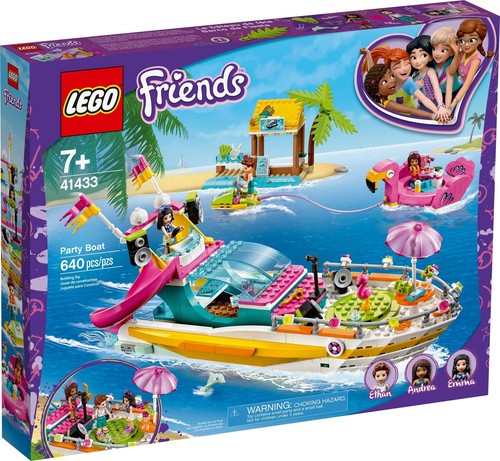 Lego friends party boat 41433 - boat,