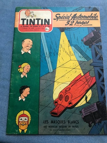 Journal tintin 408 - tintin, france