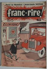 Franc rire n°14- 1958 - Dans ce Numéro : Jean-Louis Victor
