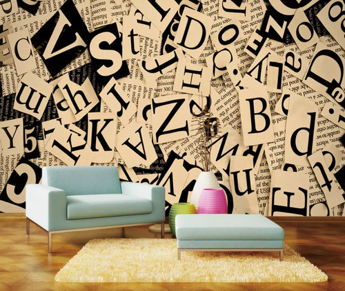 Poster letters k12977 - 3d,
