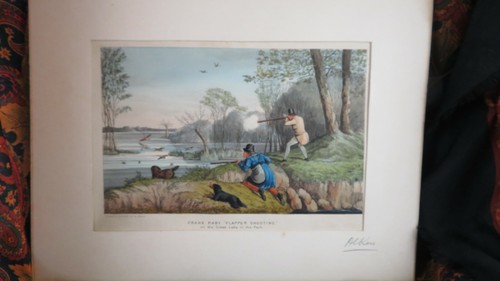 Ancienne gravure anglaise - ancienne,