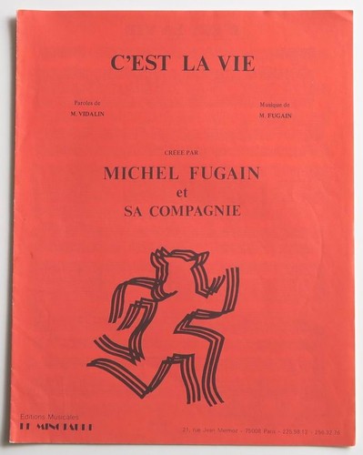 Partition vintage sheet music