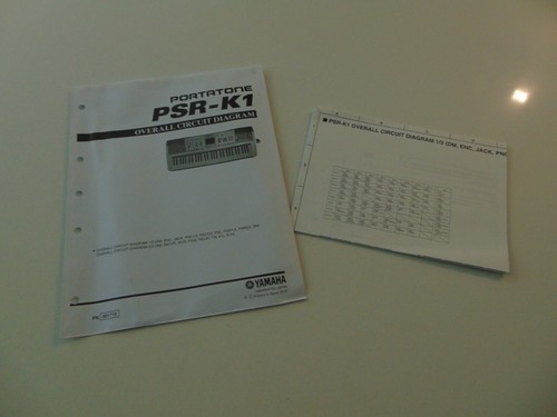 Yamaha portatone psr - portatone, psr-k1