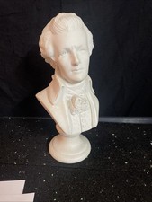 Buste Mozart en biscuit.