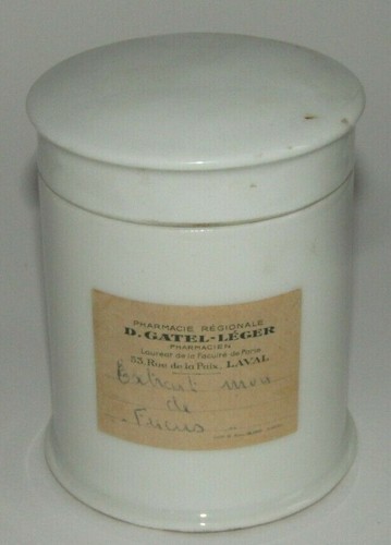 Ancien pot pharmacie - pot, à