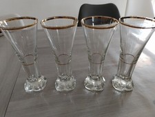 4 Verres anciens à Pastis Ricard de Bistrot Bar Brasserie VINTAGE