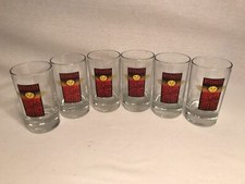 6 Anciens Verres RIVESALTES