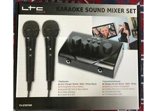 Karaoke sound mixer set