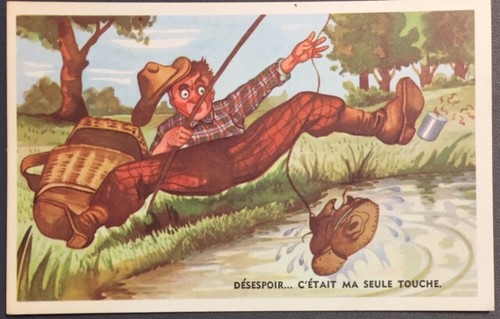 Carte postale humoristique - postale,