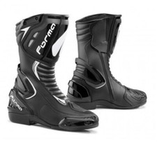 Bottes De Moto Sportives Racing Piste Corsa Forma FRECCIA Noir Black