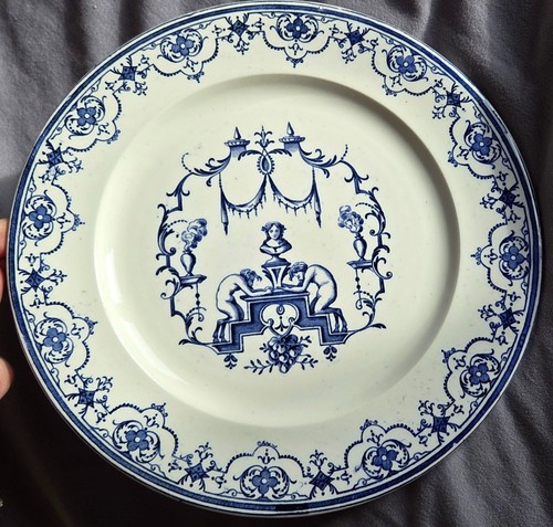 Assiettes jules vieillard - assiettes,