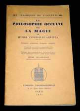 PHILOSOPHIE OCCULTE MAGIE LIVRET 4 CORNEILLE-AGRIPPA OCCULTISME DIVINATION 1977