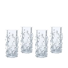 Nachtmann Punk Verre Haut De Platinée Cocktail Set 4 Pièces 390ml Cristal