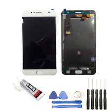 VITRE TACTILE + ECRAN LCD POUR ASUS ZENFONE 4 SELFIE ZD553KL X00LD BLANC +OUTILS