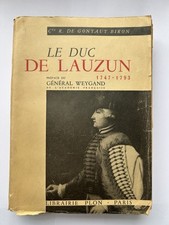 Le duc de Lauzun 1747-1793 |