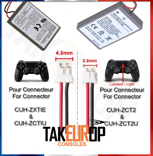 Batterie manette sony ps4 - batterie,