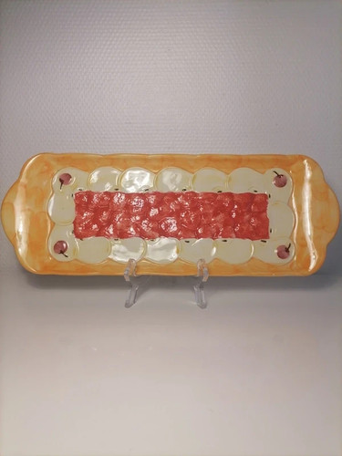 Plat cake bûche en - plat, à