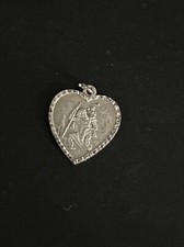 Ancien Pendentif En Argent
