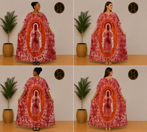 Boubou femme batik wax bassam - batik,