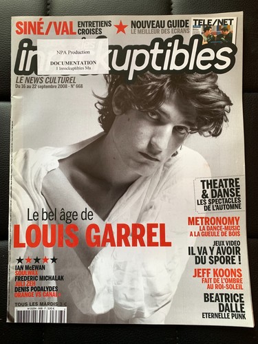 Les inrockuptibles 2008 - inrockuptibles, 16/09/2008