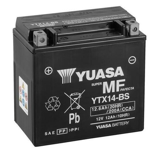 Yuasa ytx14 btx14 moto - ytx14-bs,