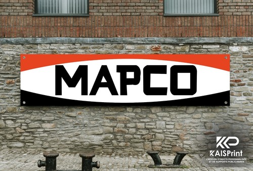 Banderole mapco vintage - banderole,
