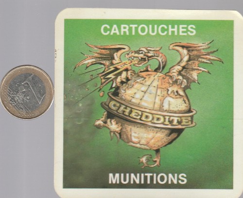 Autocollants chasse cheddite - chasse.,