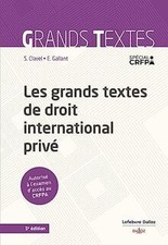 Les grands textes de droit