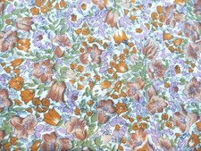 TISSU vintage ancien  en coton