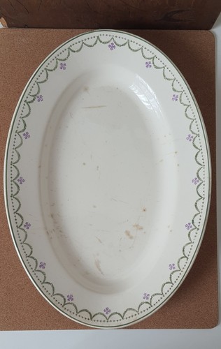 Plat ovale longwy modèle - ovale, "longwy"