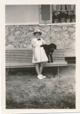 Snapshot jeune fille avec