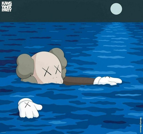 Kaws tide brooklyn museum - -,
