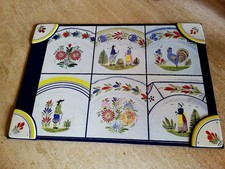 HB Henriot Quimper Beau Sous-main 