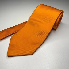Cravate unie orange 100 - cravate, ·