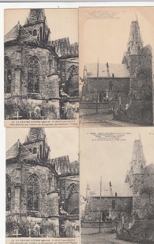 Lot old postcards war 18 - 4,