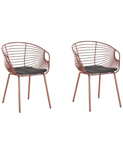 Beliani lot chaises - de,