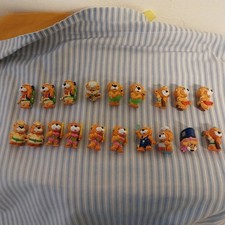 1993 Collection de 19 figurines OURS surprise FERRERO - aucun numéro en double
