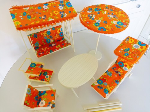 Salon jardin pour - de, poupée