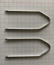 2  OUTILS  Clé Déclipseur extraction dépose Radio Poste AUTORADIO  9 cm x 3,5 cm