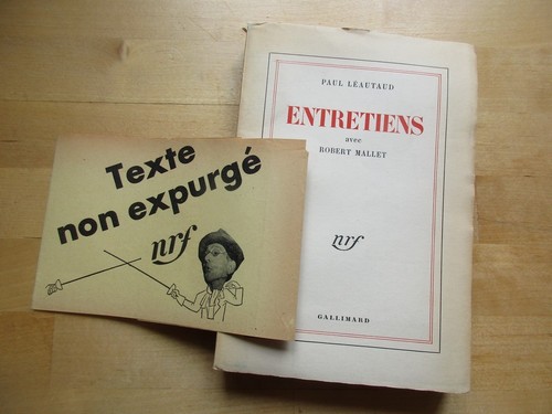 Entretiens avec robert mallet - entretiens,
